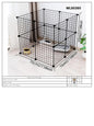 Cat and Dog Pet Fence Indoor Enclosure Freely Combinable Cat Cage Dog Cage Training Isolation Toilet Area for Small and Medium-Sized Dogs
