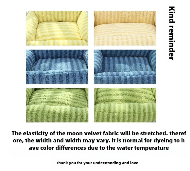 Puppy special sofa kennel winter warm pet Internet celebrity cat nest small dog dog sleeping mat cushion winter bed