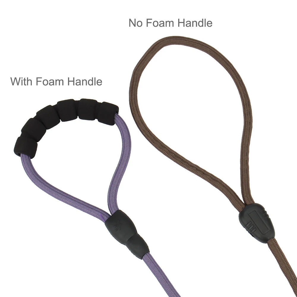 5M/10M Dog Leashes Long Pet Leash Puppy Walk Training Round Rope For Small Medium Big Dog with Foam Handle