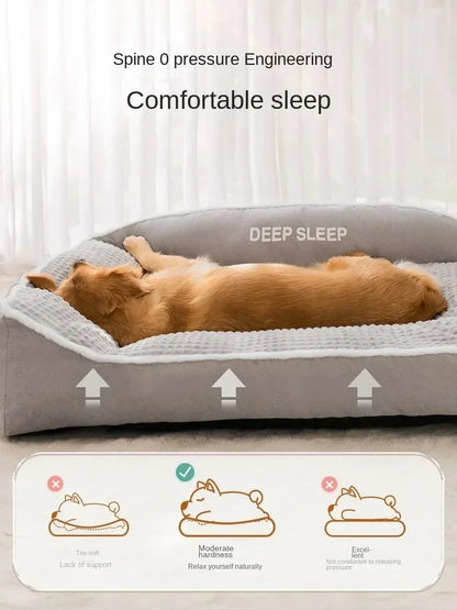 Pet Bed for Dog Winter Bedding Dogs Halloween Cats Christmas Sofa Warm Small Baskets Puppy Medium Large Pets Accessories Blanket