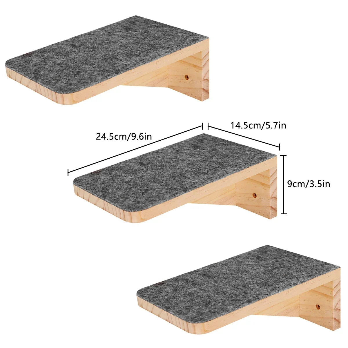 Wall Mounted Cat Scratching Hammock House Activity Tree Tower Sisal Scratcher Posts Rope Ladder Pet Furniture Indoor Cat Walkway