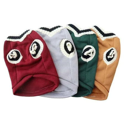 Cat Dog Sweater Pullover Winter Pet Clothes for Small Dogs Cat Vest Puppy Jacket Pet Clothing Kitty Costume Warm Coat