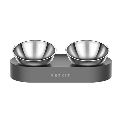 PETKIT Stainless Steel Pet Adjustable Feeding Bowl Double Feeder Bowls Water Cup Cat dog Drinking Bowls for pets feeding