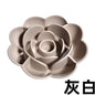 Pet Supplies Silicone Slow Food Bowl Rose Shape Dog Bowl Cat Anti-Choking and Anti-Knocking Food Bowl with Suction Cup