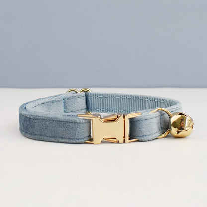 Cute Bowknot Cat Collar Personalized Cat Collar with Bell Engraving ID Tag Nameplate Kitten Collars Necklace