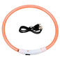 Led Usb Dog Collar Pet Dog Night Luminous Charge Collar Led Night Safety Flashing Glow Dog Loss Prevention Collar Pet Accessorie