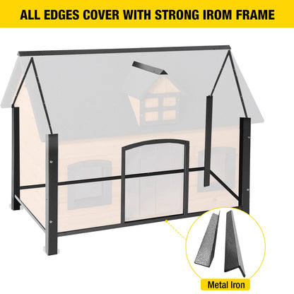 Insulated Outdoor Dog House| Liner Inside