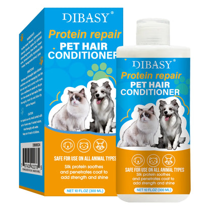 Pet Conditioner Cat Dog Shower Gel Shampoo Deep Cleaning Deodorizing Anti Itch Hair Soft Fluffy Lasting Fragrance Pet Supplies