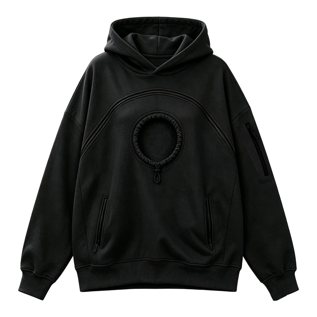 Women Zipper Pocket Pet Hooded Pullover Hoodie Shirt For And Winter Hoodie Women Baggy