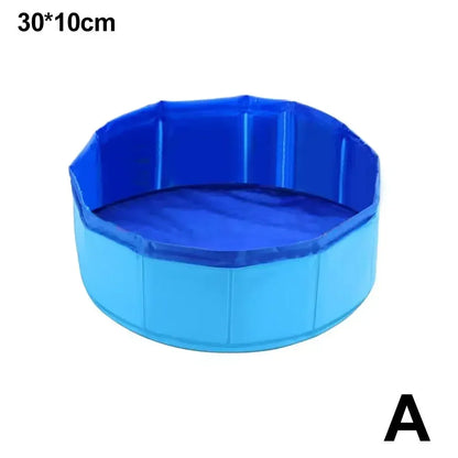 Foldable Cat Pool Toy Play Water Bath Tub for Dogs and Cats Summer Cool Pet Cleaning Basin with Turtle Starfish Octopus Design