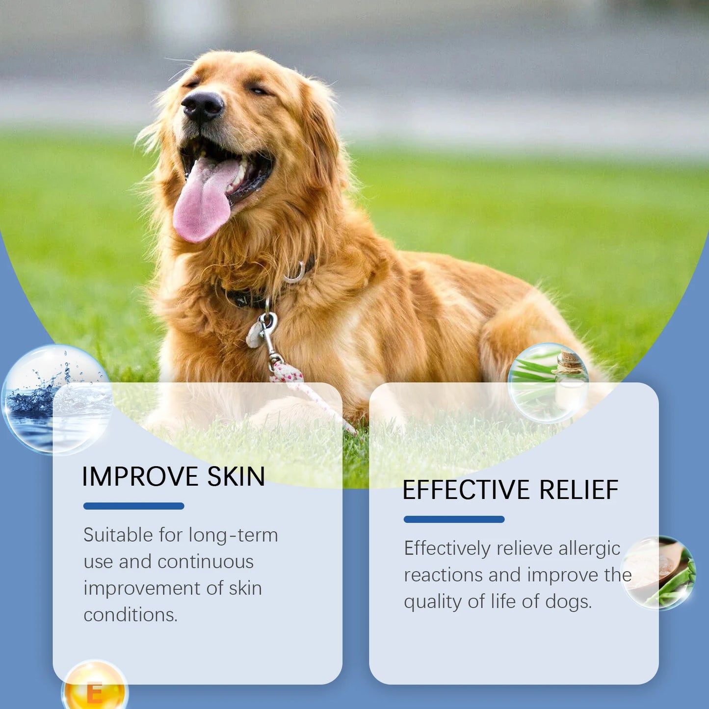 YEGBONG 100ML Dog Care Spray Gentle Cleaning Plant Extracts Skin Nourishing Vet Recommended Multi Purpose for All Breed All Life