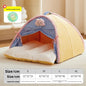 All Season Semi Enclosed Cat Dog Pet House Warm Winter Tent Shelter Wholesale Cat House Cat Accessories Cat's Nest Keeps Warm