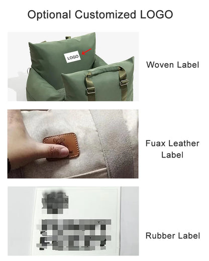 Waterproof Luxury Dog Car Seat Pet Beds Comfortable Puppy Dog Beds Soft Travel Pet Car Seat with Safety Buckle Dropshipping