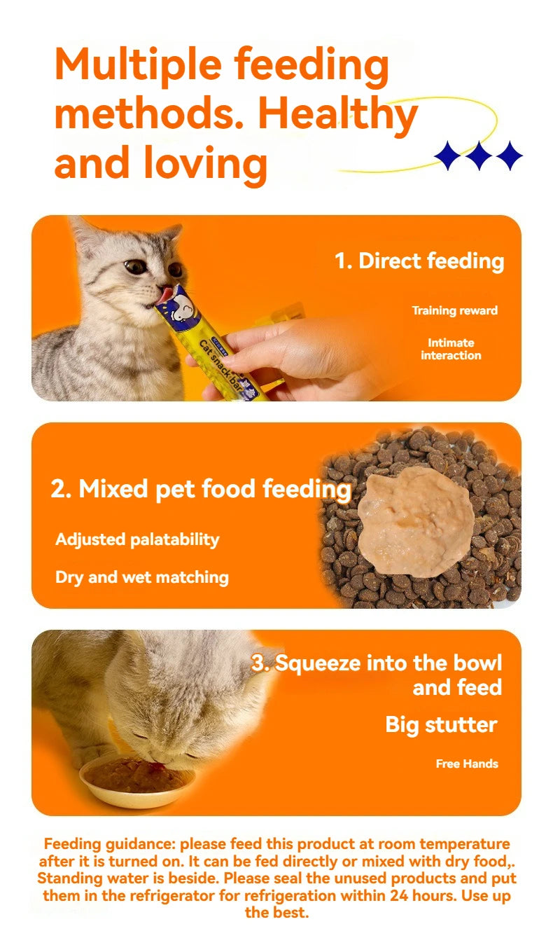 Cat grass cat strips chicken flavor cat snacks 15 grams per adult cat kitten nutrition supplement cat strips cat wet food