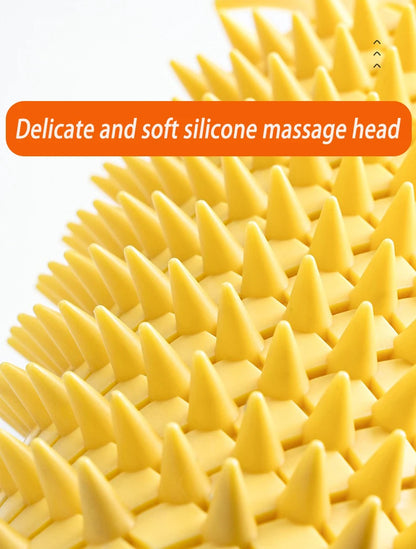 Cat Scratcher Massager Pet Hair Removal Massage Comb Kitten Wall Corner Self Cleaning Rubbing Grooming Brush Cats Accessories