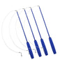 Cat Teaser Wands Three-section Telescopic Fishing Pole Wand Kitten Funny Catcher Teaser Stick Rod Interactive Stick Teaser Toys