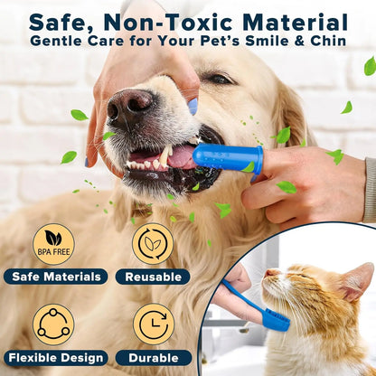 6PCS Pet Grooming Kit for DogsCats  Dog Washing Gloves Bath Brush Bath Gloves Shampoo Brush Pet Grooming Gloves Bath Supplies