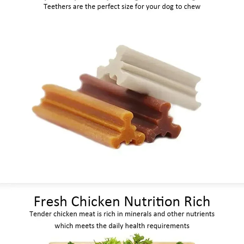 Dog Bruxism Stick Six Star Convenient Bring Along Storage Fresh Breath Easy To Chew Adult Dogs Puppy Training Rewards Pet Treats