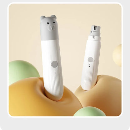 Popular Pet Electric Nail Grinder with Led Light to Illuminate the Blood Line, Suitable for Cats and Dogs, Electric Nail Clippers, USB Charging, Two-Speed Adjustment