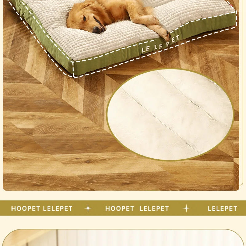HOOPET winter Warm Dogs Sleeping Bed Soft Fleece Pet Blanket Detachable Cat Puppy Mat Cushion for Small Medium Large Dogs