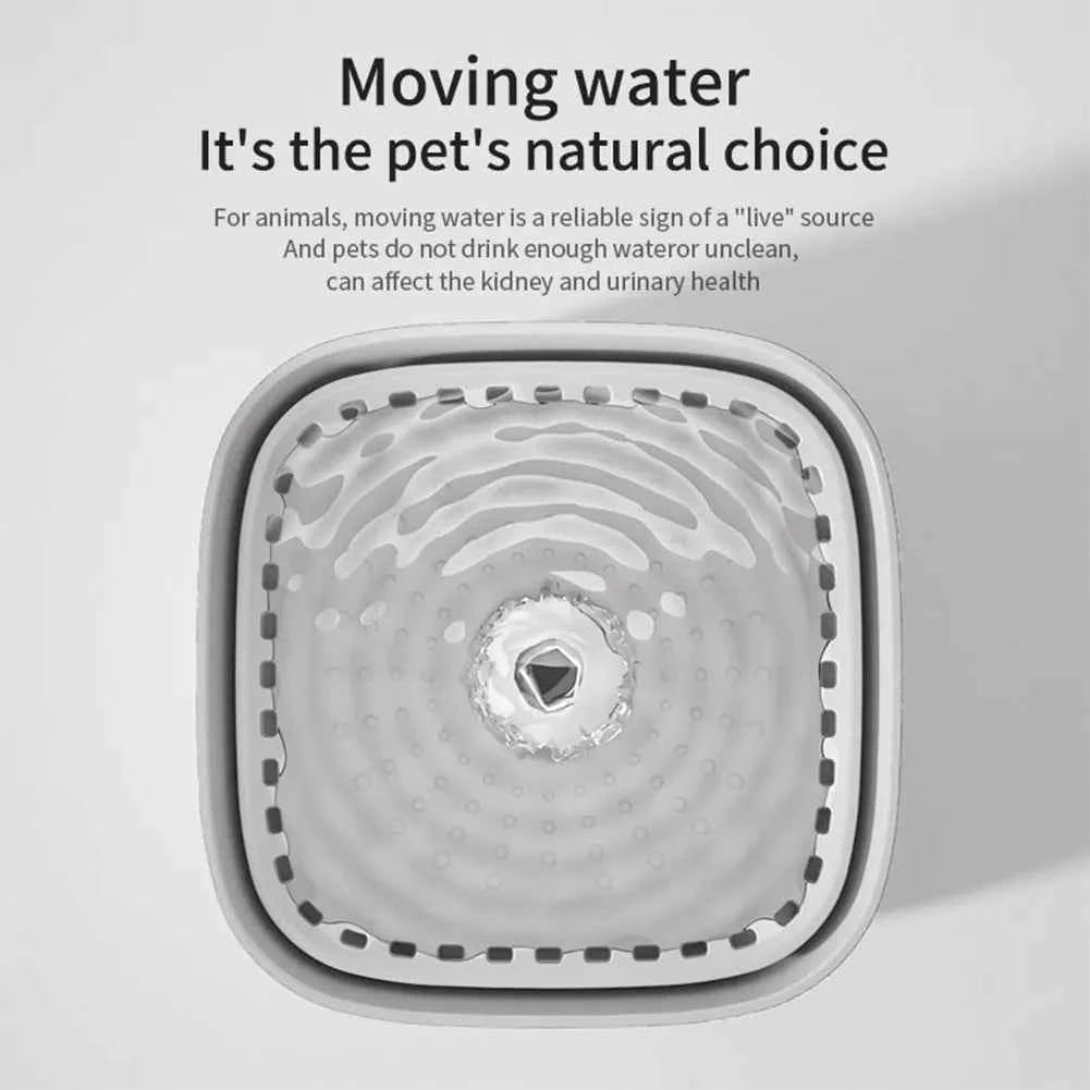 3L Cat Water Fountain Auto Recirculate Filter Large Capacity Filtring Cat Water Drinker USB Electric Mute Cats Water Dispenser