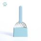 Cat Litter Scoop Set with Base Long Handle Clashing Cat Poop Tool High-Grade ABS Plastic Durable Kitten Toilet Cleaning Tool Pet