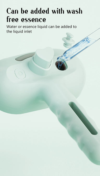 Dog Comb Pet Steam Massage Brush Safe Round Head Soft Teeth Spray Hair Removal Comb for Dog Universal for Cats Dogs Accessories