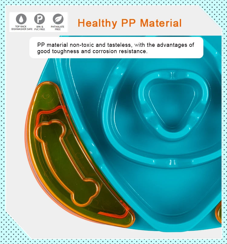 Truelove Pet Dog Slow Feeder High Quality Durable Non Slip Eco-friendly Plastic Protect Cat Dog Cervical Spine Food Bowl TLT2602