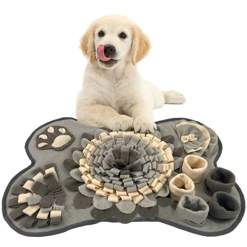 Pet Sniffing Mat For Dogs, Interactive Durable Dog Slow Feeding Pad Training Mat For Foraging Skills And Slow Eating