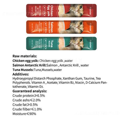 Faenbei Cat Snack Appropriate For All Ages Nutritious Snack Delicious Best Cat Snack Wholesome Bulk Box Cat Food Pet Food