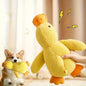 Plush Squeaky Duck Dog Toy-Bite-Resistant,Soft Chew Toy for Medium to Small Breeds Interactive Sound Effects,for Play & Training