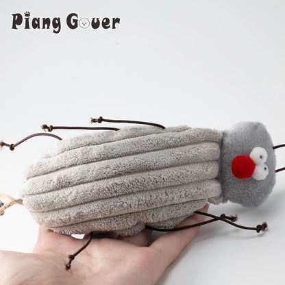 Cat Toy Plush Cockroach Pet Toy Interaction Kitty Toy Catnip Pet Supplies