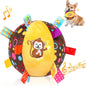 Dog Interactive Sound-Making Ball Toys With Labels, Soft-Filled Puppy Toys, Built-In Bells, Dog Chewing Toys