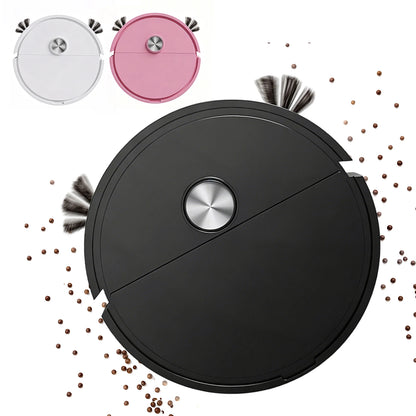 3 In 1 Multi Function Sweeping Cleaners Lightweight Compact Car Robot Vacuum Automatic Obstacle Avoidance for Car&Home Cleanings