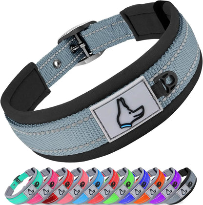 Solid Dog Collars Nylon Dog Collar For Small Medium Large Dogs Teddy Keji Pitbull Bulldog Beagle