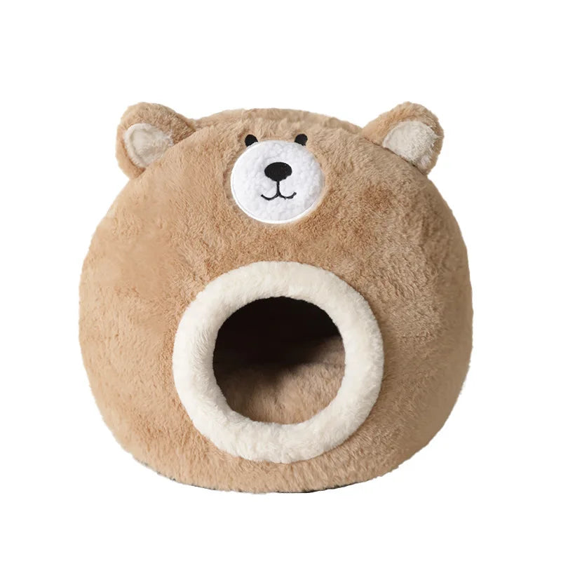 Cat nest autumn and winter pet nest cat house cat bed house nest thickened warm cat sleeping cradle nest kitten kennel
