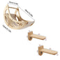 Wall-Mounted Cat Stairs Cat Scratching Posts Hammock Moon House Indoor Cat Gym Cats Furniture for Kittens Climbing and Sleeping