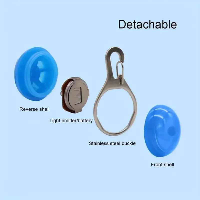 Dog Collar Light,Dog Lights for Night Walking, LED Pet Collar Light for Nighttime Clip on, Pet Walking Accessories, Random Color