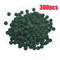 100pcs High Purity Spirulina Tablets Spiral Seaweed Enrichment Favorite Pets Food Fish Crystal Red Shrimp Fish Food Aquarium