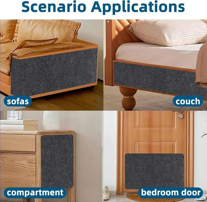 PLOVG Wall Self-Adhesive Anti Cat Scratch Sofa DIY Cats Scratch Protection Paws Sharpen Trimmable Carpet Cats Scratch Board ﻿