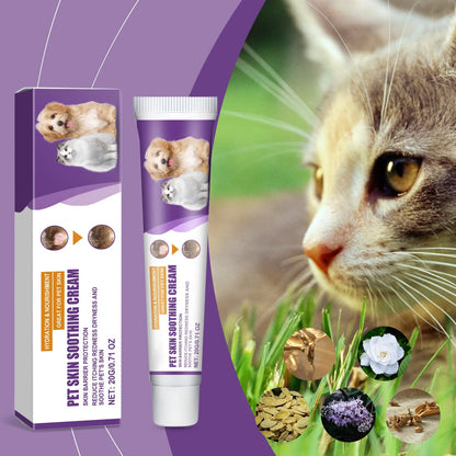 Pet Skin Care Cream Dry Itchy Skin Soothing Lotion For Dogs And Cats Itchy Skin Relief Cream For Cats Paw Lotion Soothing Balm