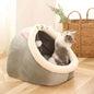 All-Season Semi-Closed Enclosure for Cute Cat Beds, Dog Beds, Winter Warmth Dog Beds, Pet Beds