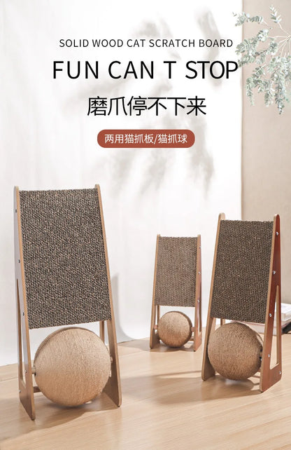 Cat Scratcher Board Detachable Cat Scraper Scratching Post for Kittens Grinding Claw Climbing Toy Pet Cat Furniture Supplies
