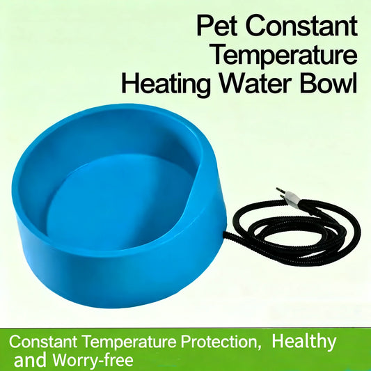 Pet Constant Temperature Heated Drinking Bowl Cat Dog Feeding in Winter Heated Drinking Dispenser Feeding and Watering Dispenser