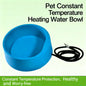 Pet Constant Temperature Heated Drinking Bowl Cat Dog Feeding in Winter Heated Drinking Dispenser Feeding and Watering Dispenser