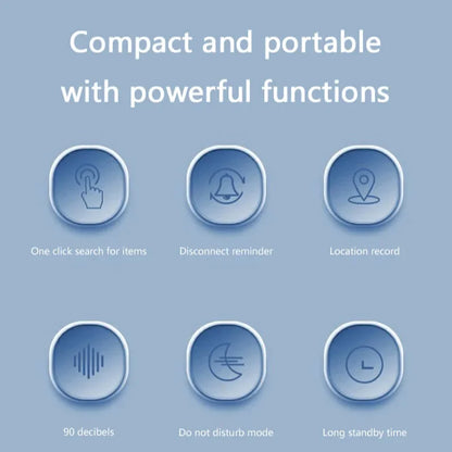 Mini Smart Anti-Lost Tracker Reminder For Pets Kids Bag Wallet 5G Bluetooth GPS Device Air Tag Finder Tracking Locator