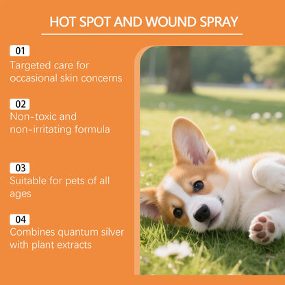 EelJoy Pet Skin Care Spray for Dog Cat Calm Redness Relieve Dryness Moisture Barrier Natural Ingredients Gentle Pet Shield Spray