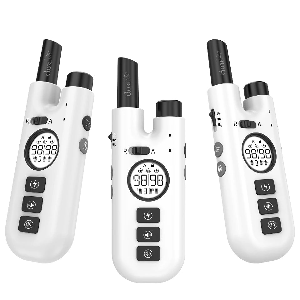 Dog Training Bark Collar 2 in 1 No Bark Control Collar 800M Rechargeable Dog Electric Collar Remote Waterproof Dog Pet Product