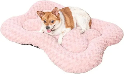 "self-warming cat bed - heated pet pad with anti-slip bottom and machine washable cover"