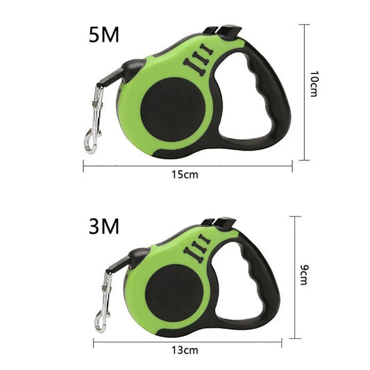 New Leash for Big Dog Retractable Leash 5 Meters Hands Free Small Dog Leash Double Strap for Dogs GXQ12 - Pet Suppie